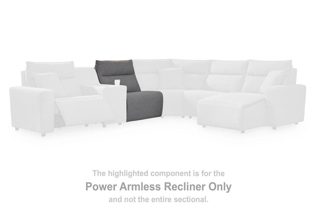 Modmax II 5-Piece Reclining Sectional with Consoles